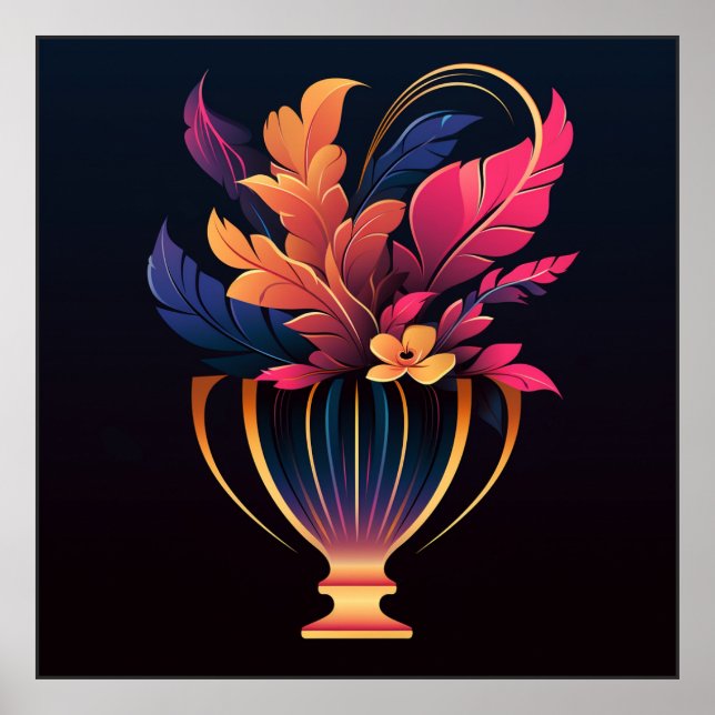 PÓSTER NEO VASE #2 (Frente)