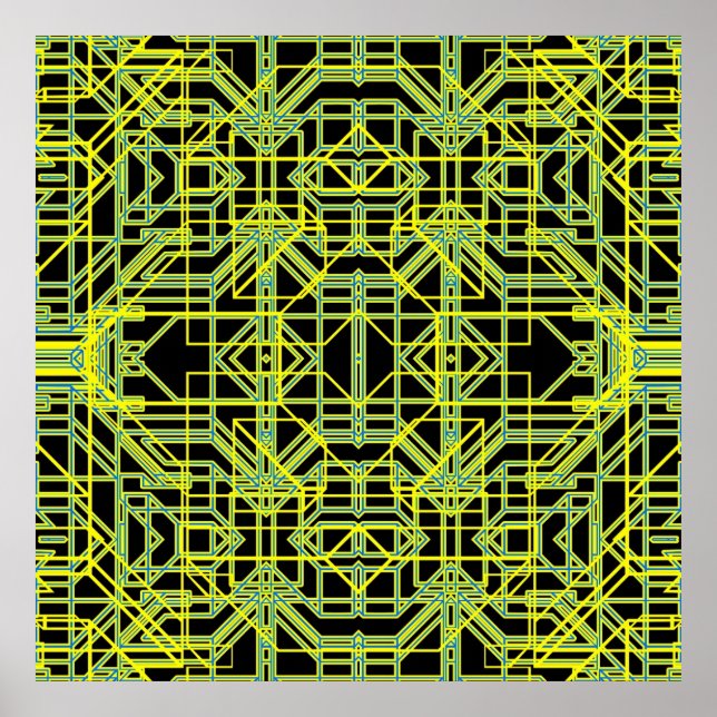 Póster Neon Eon 8 (Frente)