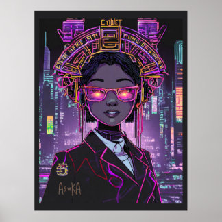 Póster Neon Future ID1028
