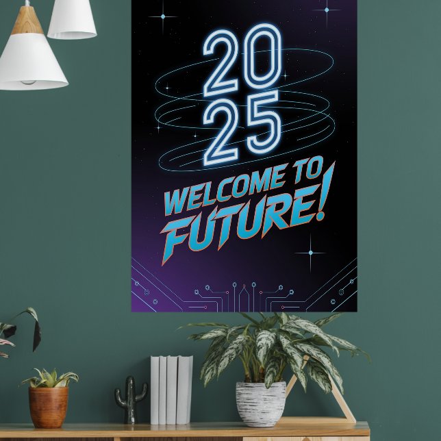 Póster Neón Futuro (Salón 1)