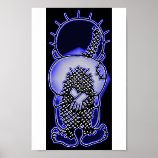 Póster Neon Handalah