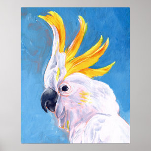 Póster Neon Mohawk - Cockatoo