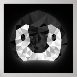 Póster Neon Penguin