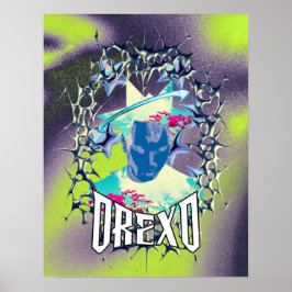 Póster Neon Requiem