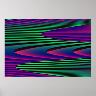 Póster Neon Seas Poster