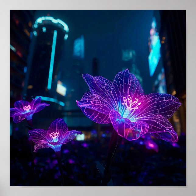 Póster Neon Veins (Frente)