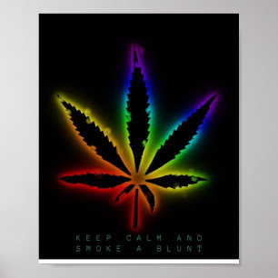 PÓSTER NEON WEED POSTER