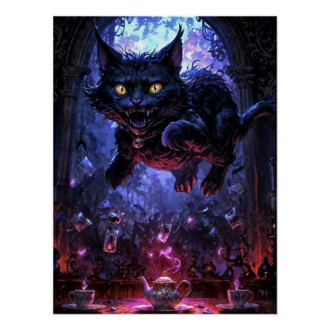 Póster Neon Wonderland (Anverso)