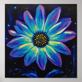 Póster NeonWildFlower