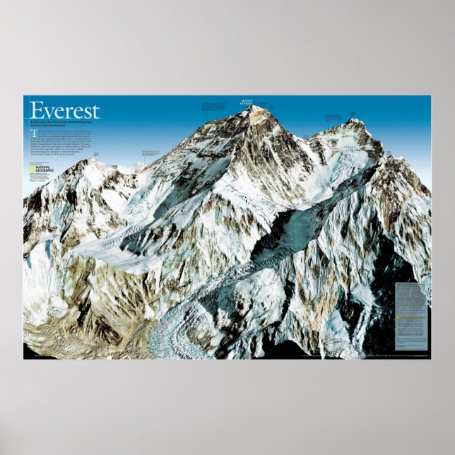 Póster " Nepal: 2003/heute Himalaya - Mount Everest ...  (Frente)