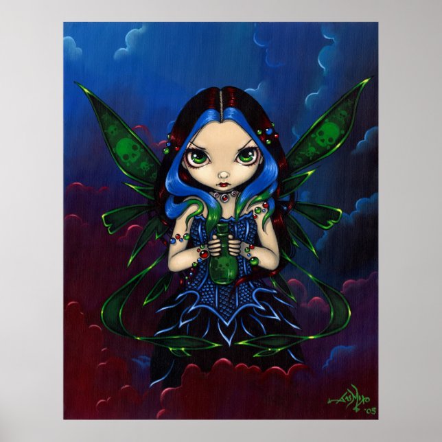 Póster Nepenthe gothic fairy Art Print (Frente)