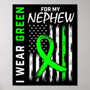 Póster Nephew Verde Enfermedad renal Palisis cerebral Awa