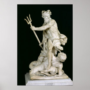 Póster Neptune Calming the Waves, 1757
