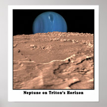 Neptuno en el horizonte de Triton