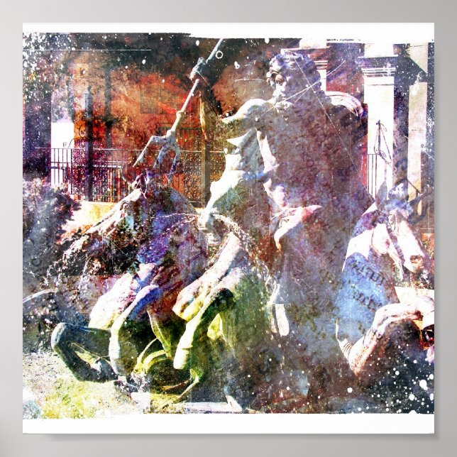 Póster Neptuno, Kansas City (Frente)