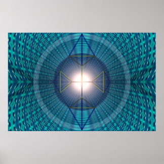 Póster Neptuno Y Urano Por Martineau