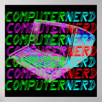 Nerd computacional estilo vintage de Corey Tiger 8