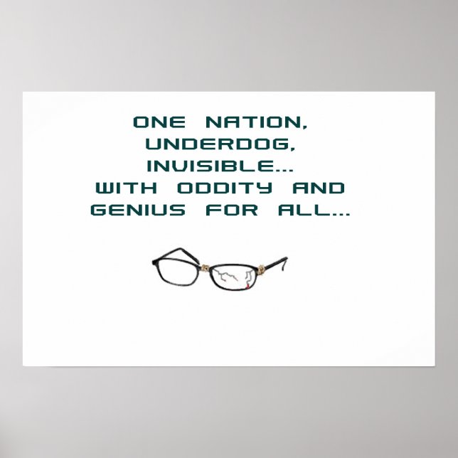 Póster Nerd Salute (Frente)