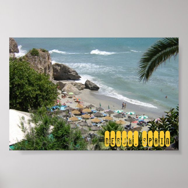 Póster Nerja, España (Frente)