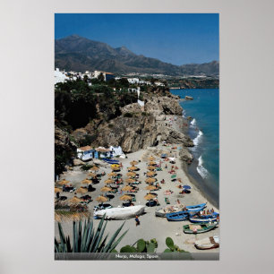 Póster Nerja, Málaga, España