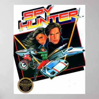 Póster NES Spy Hunter