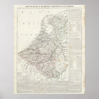 Póster Netherlands and Belgium 3
