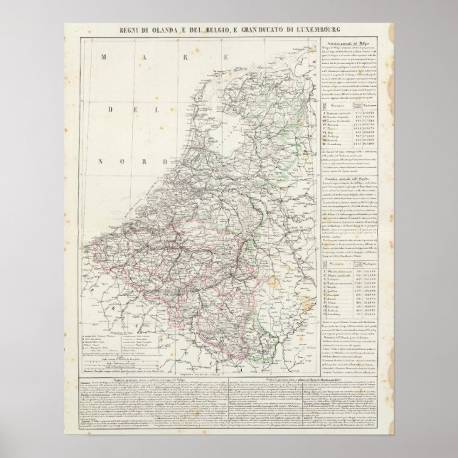 Póster Netherlands and Belgium 3 (Frente)