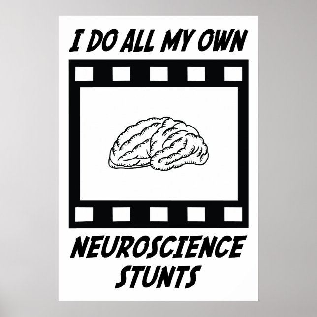 Póster Neurociencia Stunts (Frente)