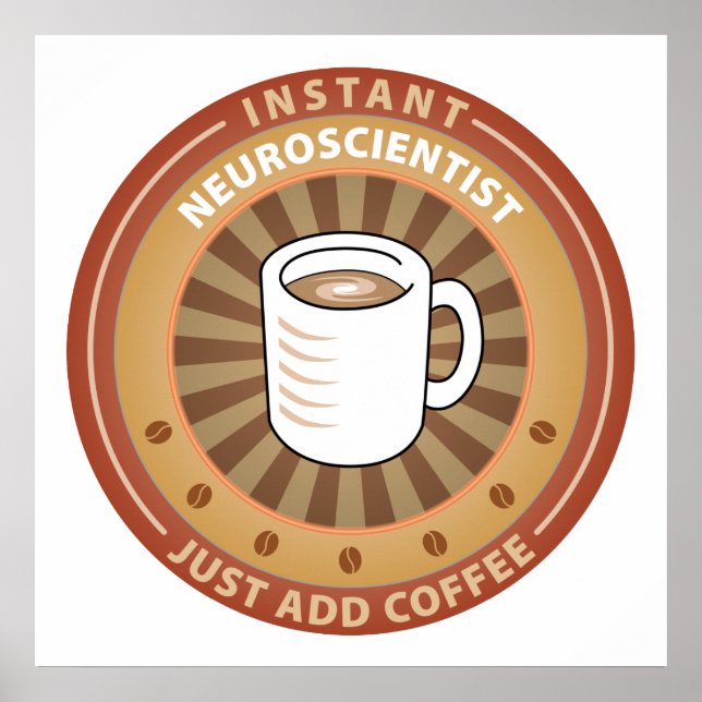 Póster Neurocientífico instantáneo (Frente)