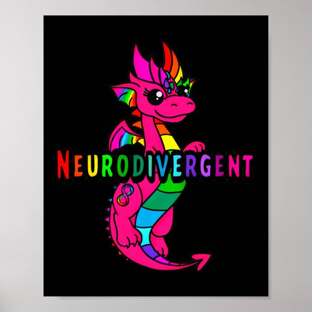 Póster Neurodivergente (Frente)
