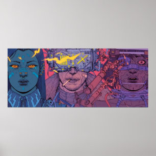 Póster Neuromancer 3030