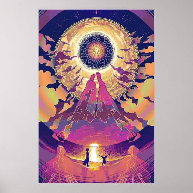 Póster Neuromancer Babylon (Frente)