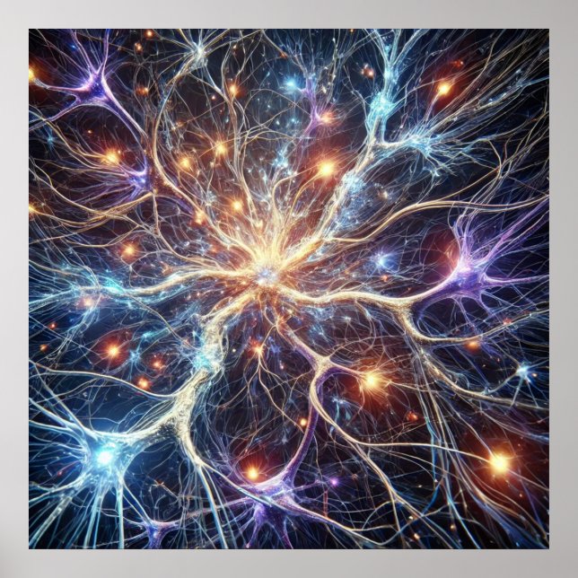 Póster Neurons Poster (Frente)
