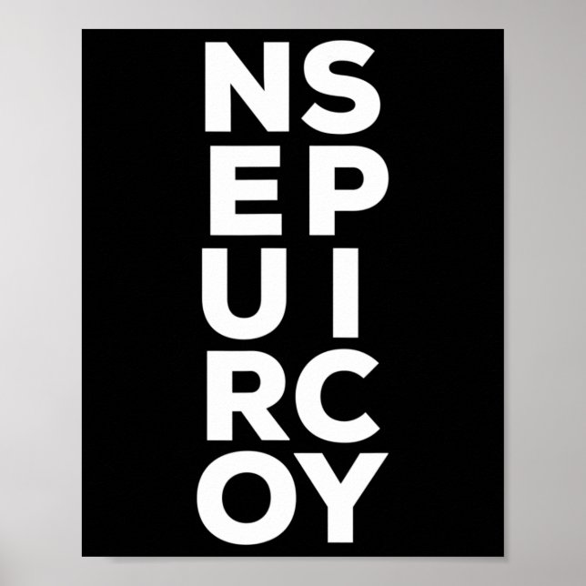 Póster Neurospicante Neurodivergente Neurodivergente Adhd (Frente)