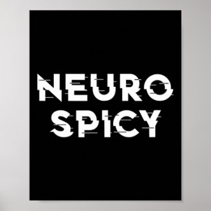 Póster Neurospicy Adhd Autismo Neurodiversidad Neurodiver