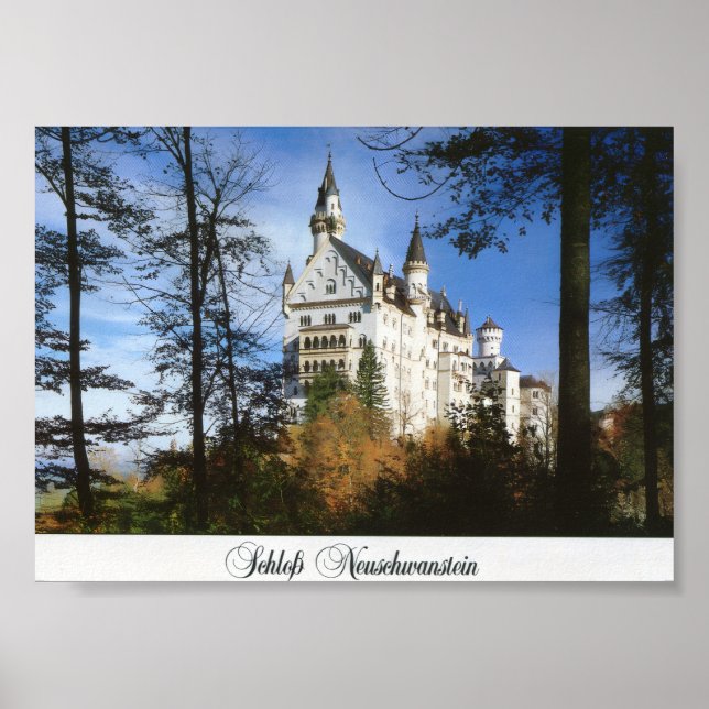 Póster Neuschwanstein (Frente)
