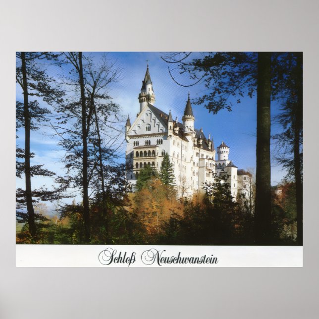 Póster Neuschwanstein (Frente)