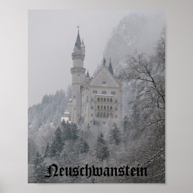 Póster Neuschwanstein (Frente)