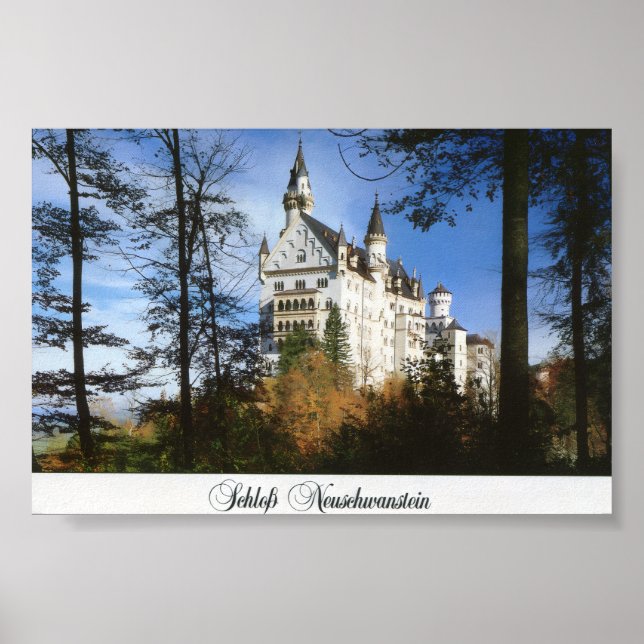 Póster Neuschwanstein (Frente)