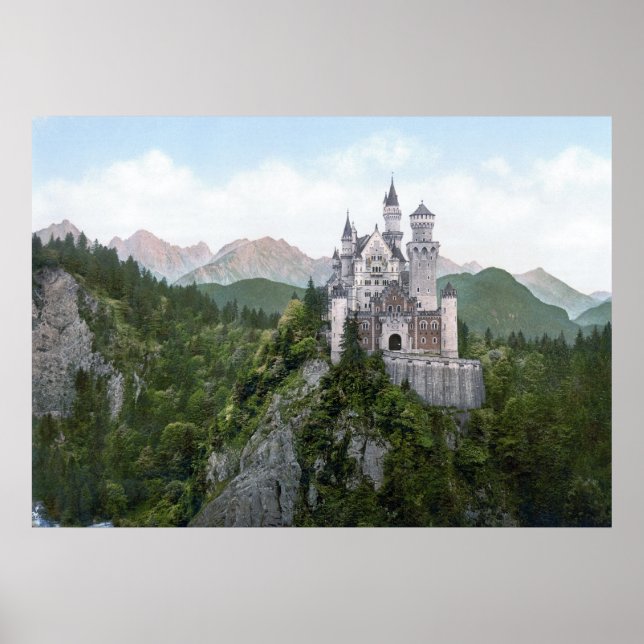 Póster Neuschwanstein (Frente)