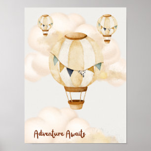 Póster Neutral de Aventura Esperando