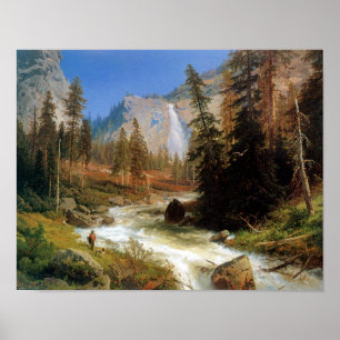 Póster Nevada cae, Yosemite