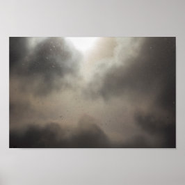 Póster Nevada durante un día parcialmente nublado