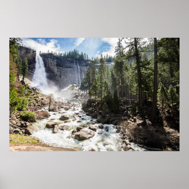 Póster Nevada Falls (Frente)