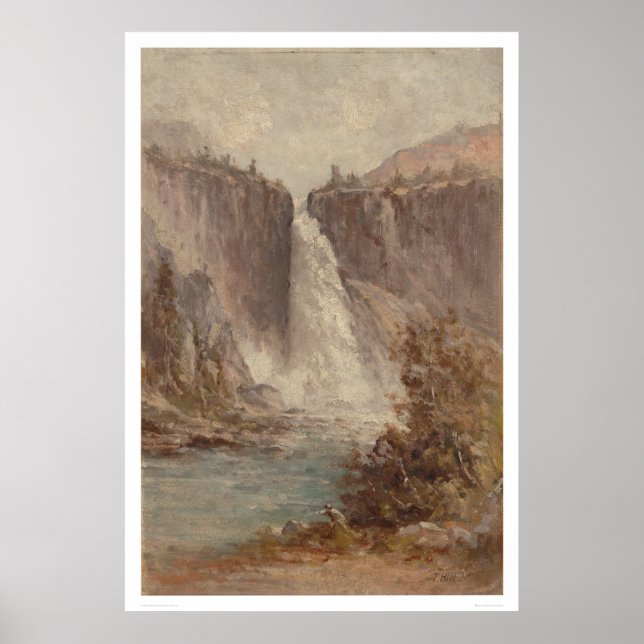 Póster Nevada Falls, Yosemite (1252) (Frente)