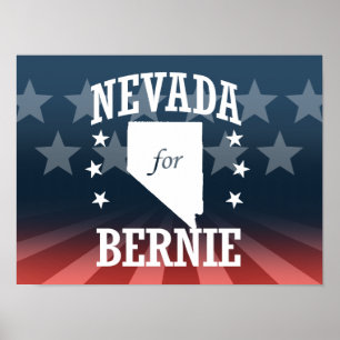 PÓSTER NEVADA PARA BERNIE SANDERS