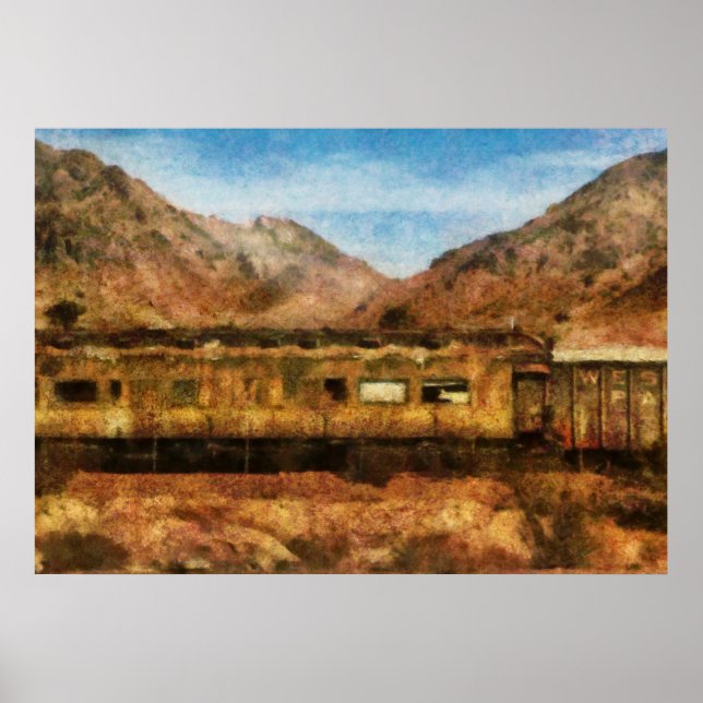 Póster Nevada - Tren del Desierto (Frente)