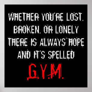 PÓSTER NEVER QUIT PRINT