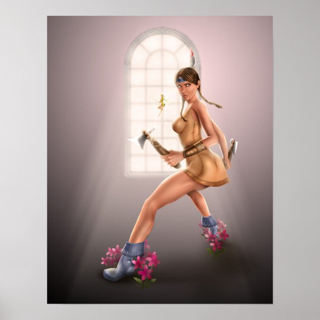 Póster Neverland Huntress (Frente)