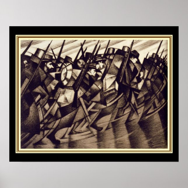 Póster Nevinson "Regresando a las tendencias" - Deco 16x2 (Frente)